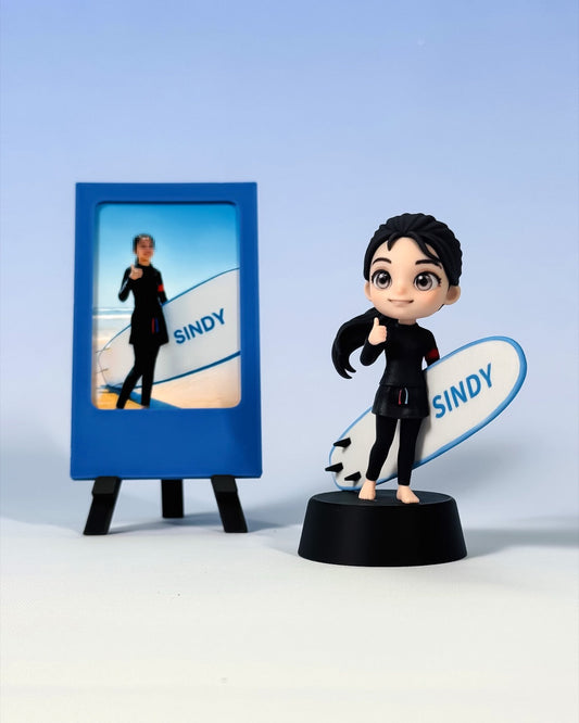 From Surf Photo to Custom Figure: A Personal Surfing Gift