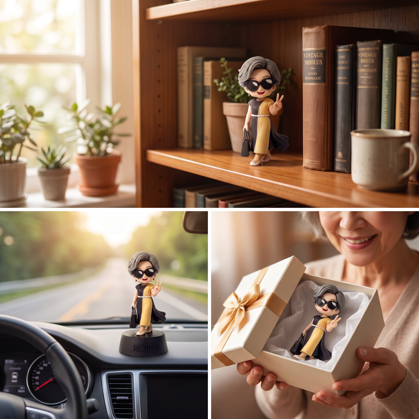 Custom Photo & Figure Frame - Formal Gift Box Set by MomentFig