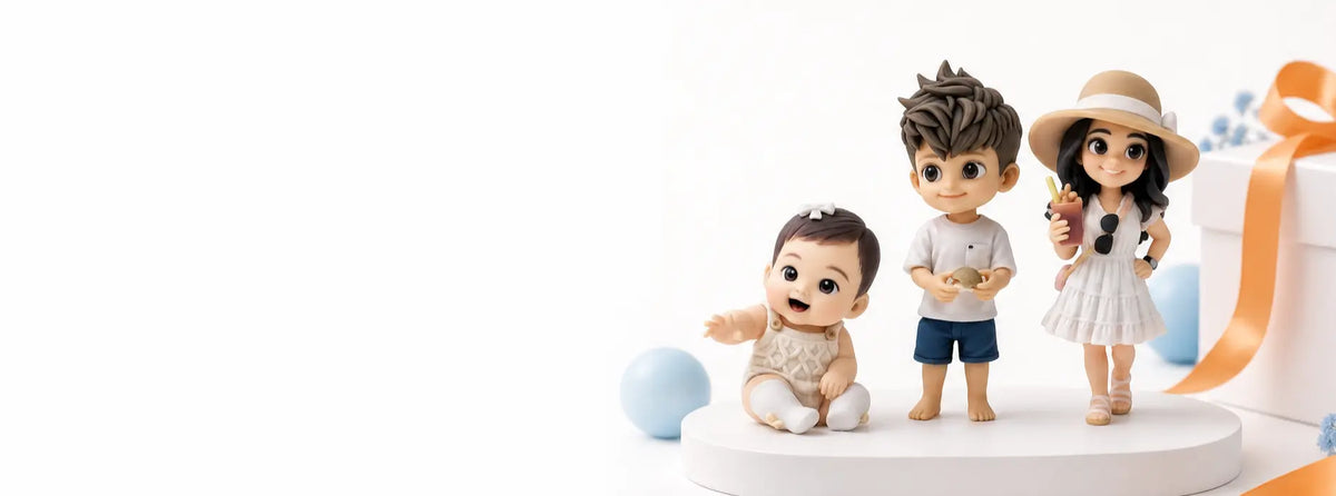 MomentFig custom figures created from customer photos